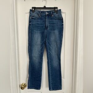 Judy Blue Dark Wash Denim Capri Jeans size 30